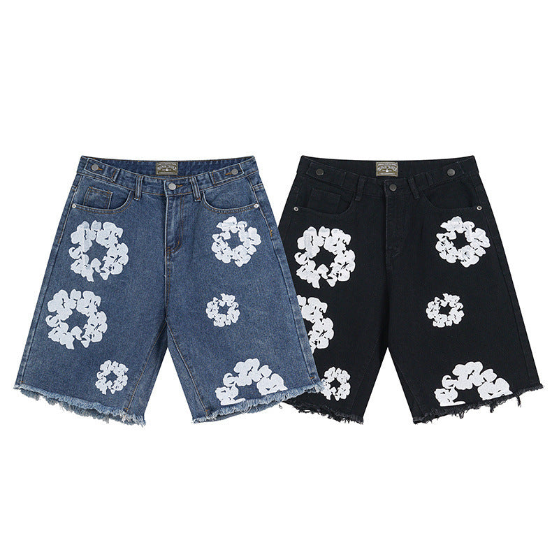 KAPOK DENIM SHORTS