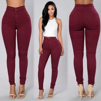 HIGH WAIST SKINNY JEANS