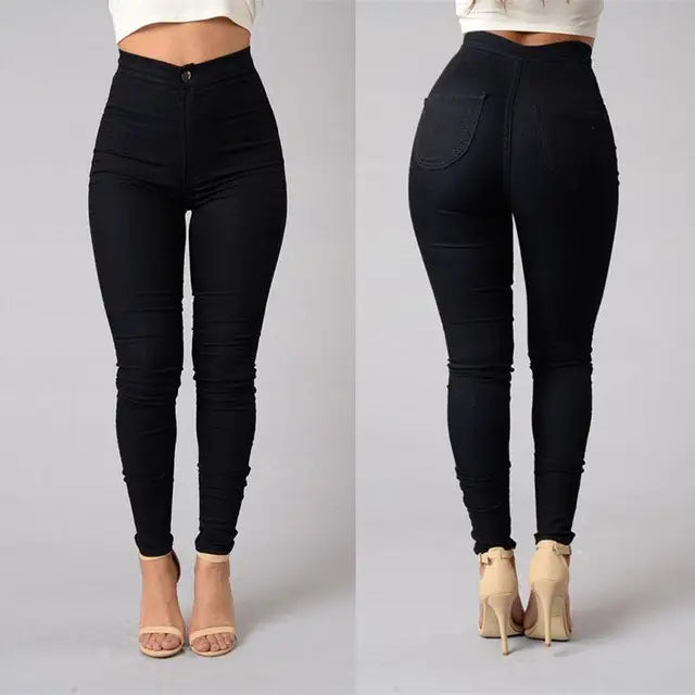 JEAN SKINNY TAILLE HAUTE