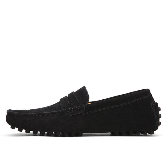 LEATHER MOCCASINS LOAFERS