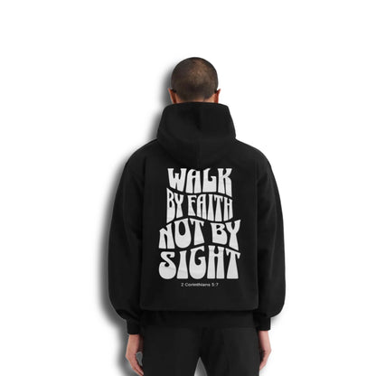 WALK BY FAITH UNISEX HOODIE