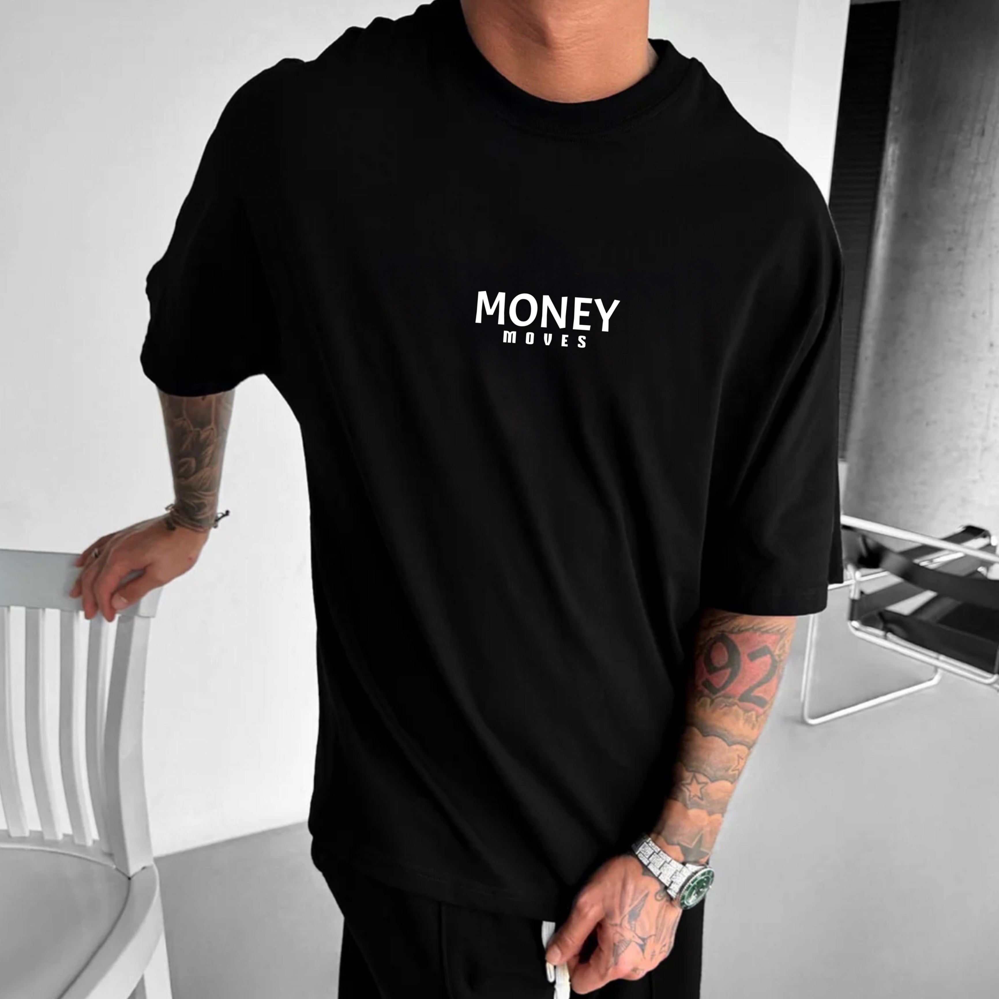 MONEY MOVES UNISEX TSHIRT