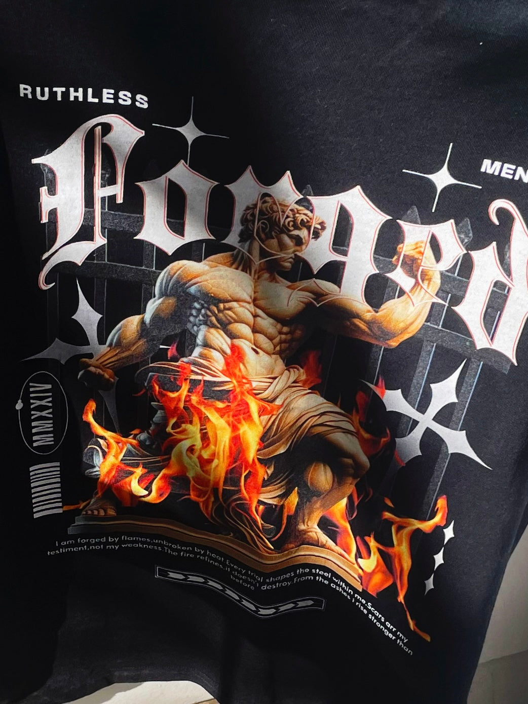 FORGED BY FLAMES TSHIRT