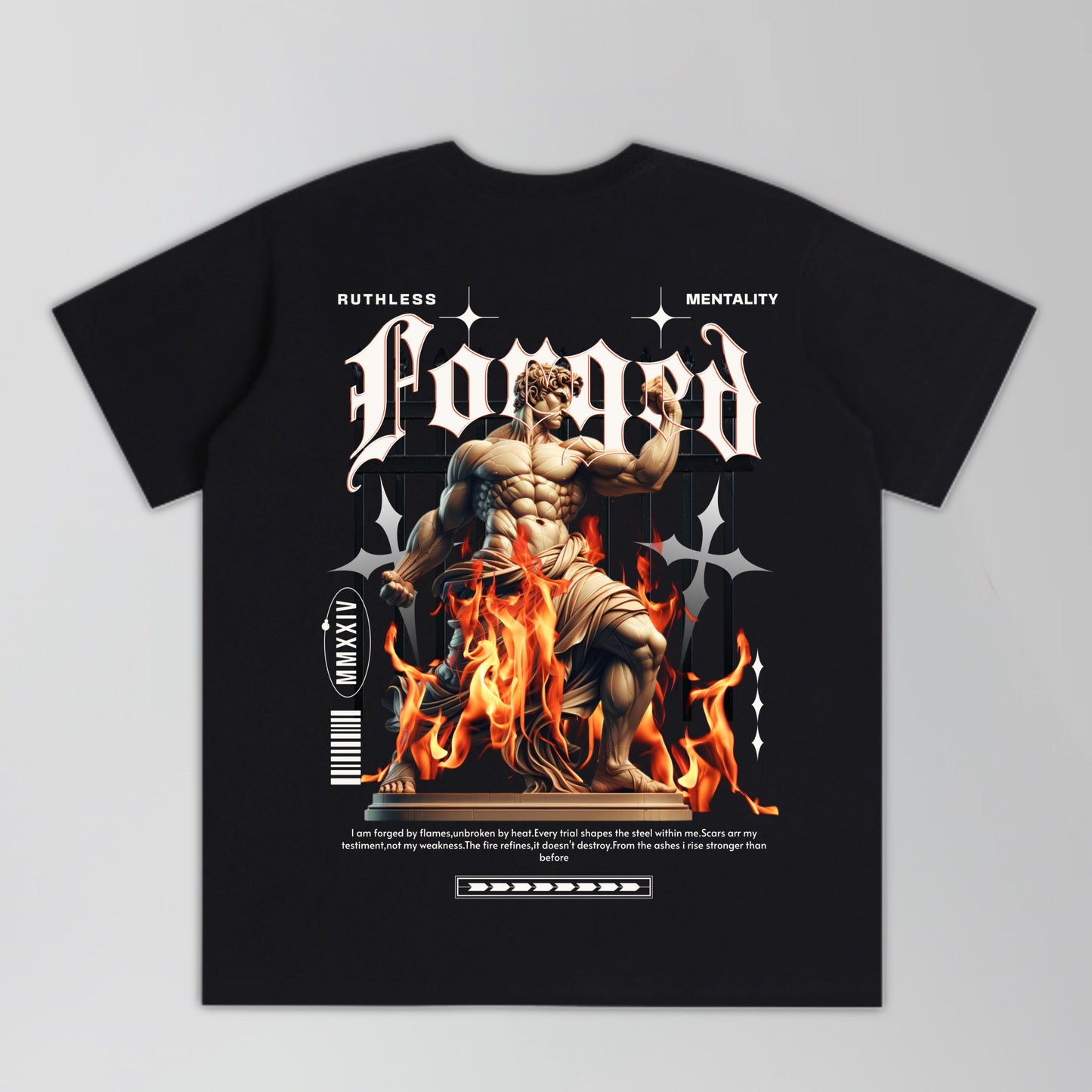 FORGED BY FLAMES TSHIRT