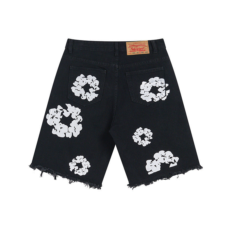 KAPOK DENIM SHORTS