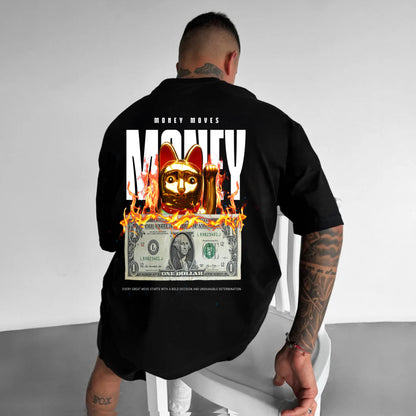 MONEY MOVES UNISEX TSHIRT