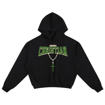 TRUE CHRISTIAN BOXY HOODIE