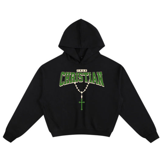 TRUE CHRISTIAN BOXY HOODIE