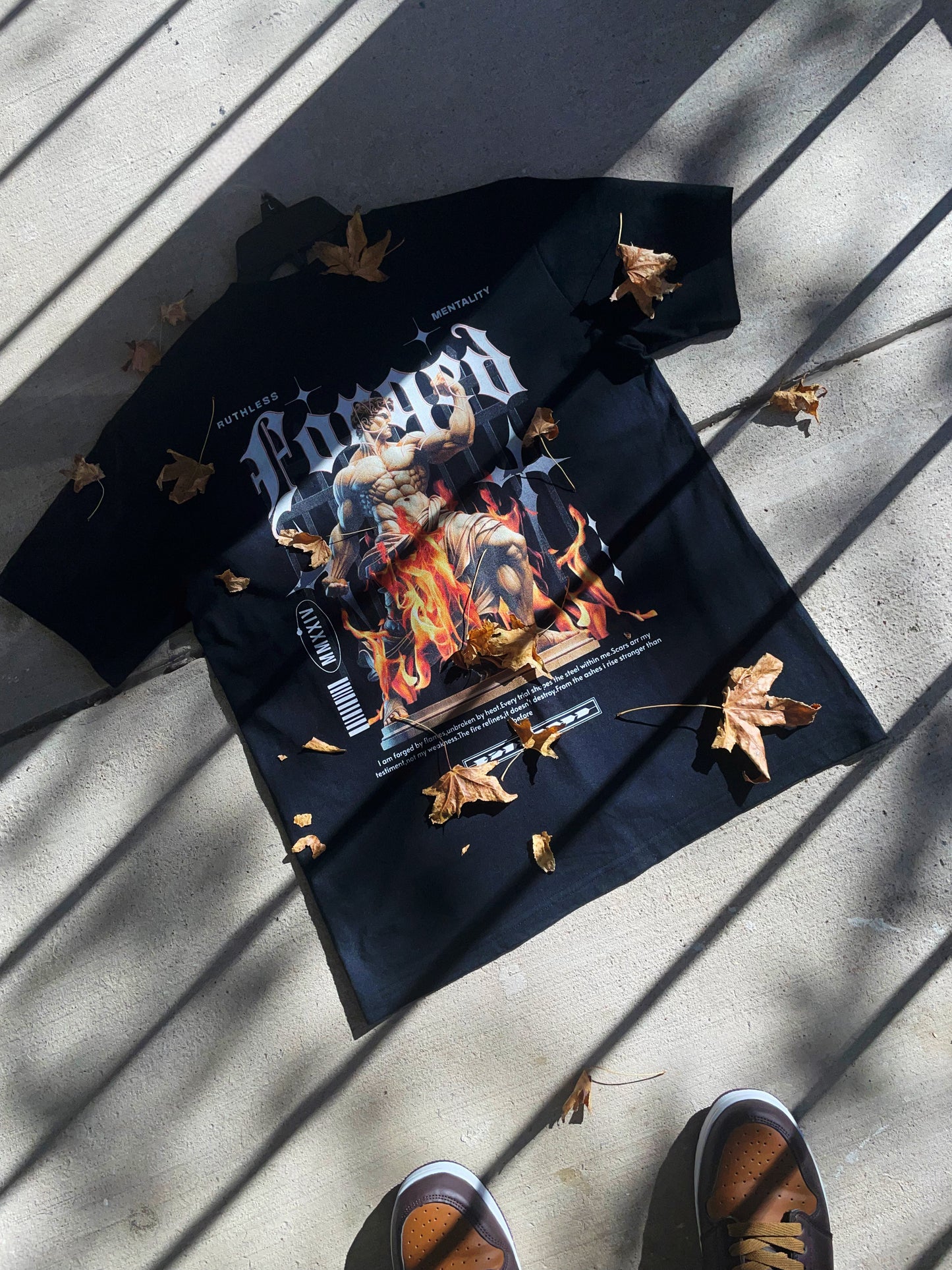 FORGED BY FLAMES TSHIRT