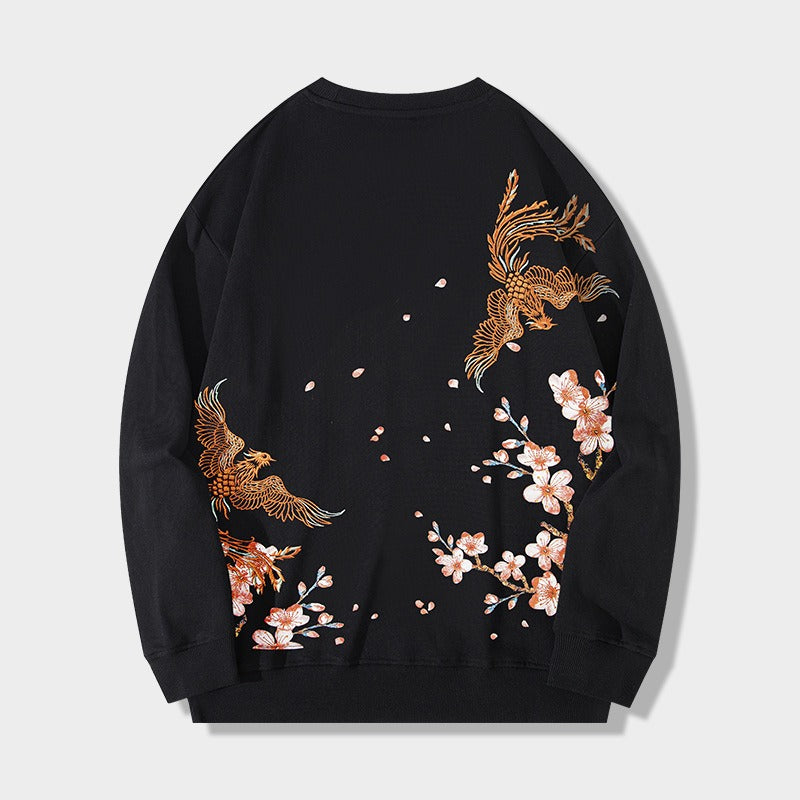 PHOENIX EMBROIDERY SWEATSHIRT