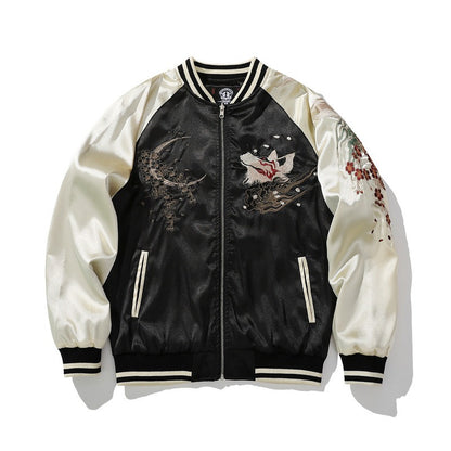 NINE-TAILED FOX BASEBALL JACKET