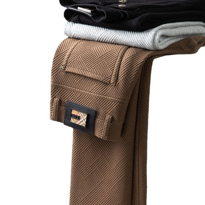 JACQUARD CASUAL PANTS