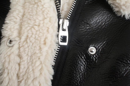 WOMEN FLEECE FUR JACKET